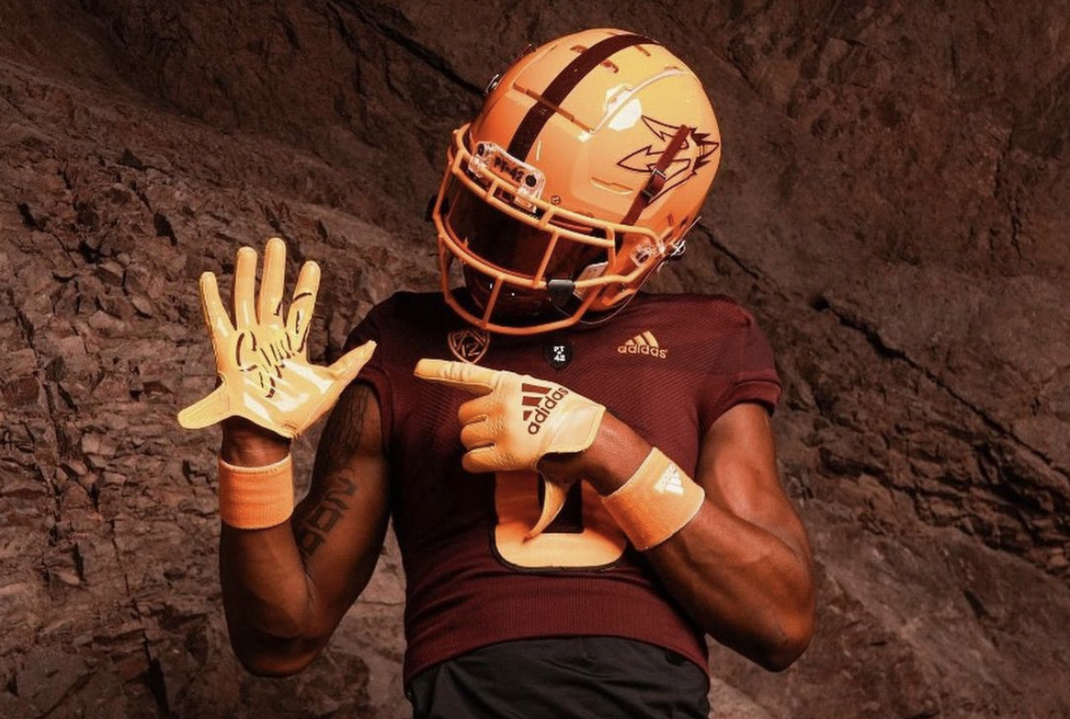 Sire Gaines in an Arizona State jersey.