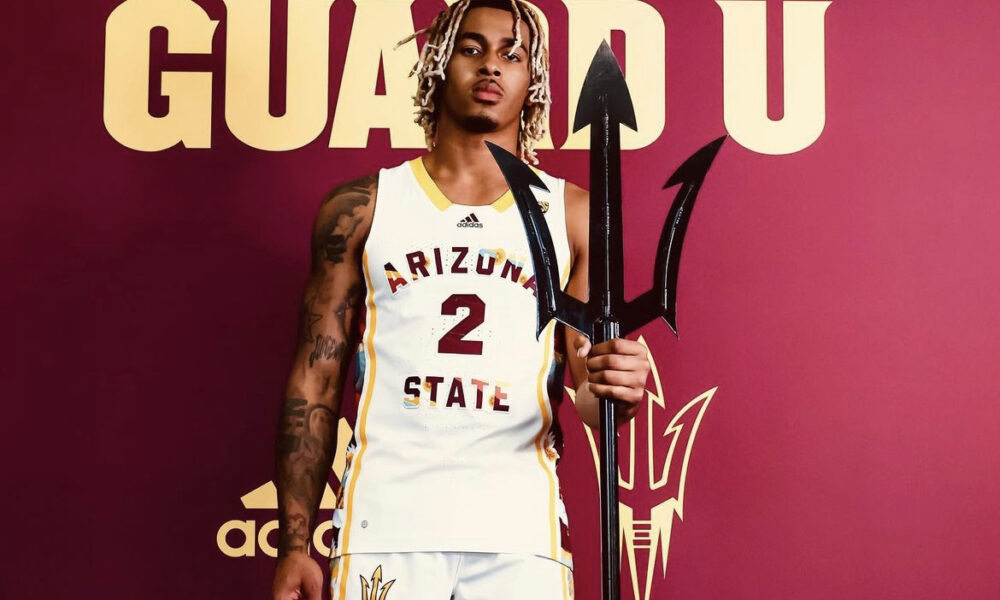 Adam Miller on his Arizona State basketball visit.