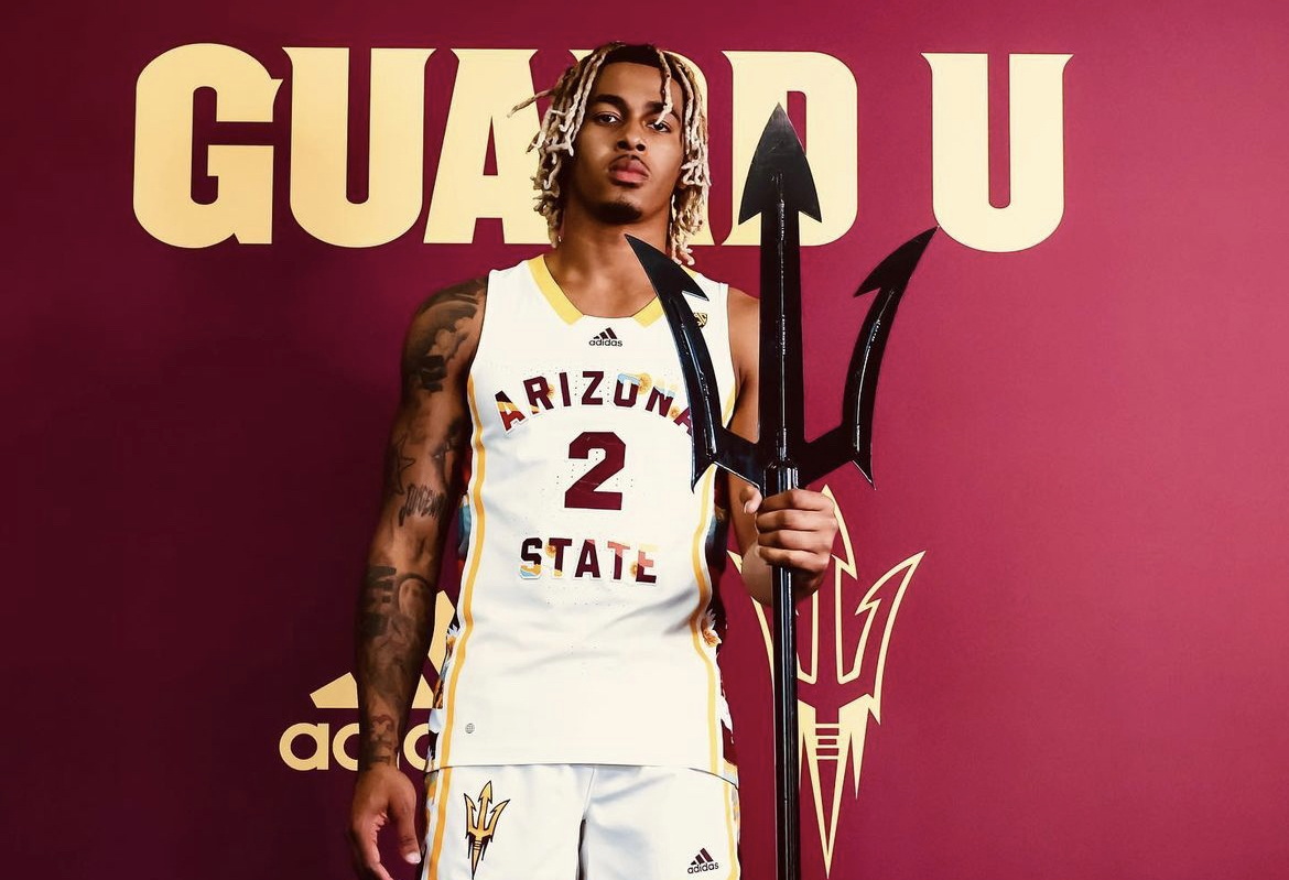 Adam Miller on his Arizona State basketball visit.