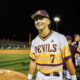 Arizona State baseball star Luke Hill after a game.