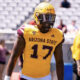 Arizona State football player Ashley Williams during a spring practice.