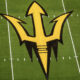 Arizona State logo, current member of Pac-12. ASU has announced their interim AD.