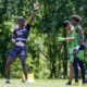 Arizona State football commit Joseph Smith celebrating in a 7 on 7 game.