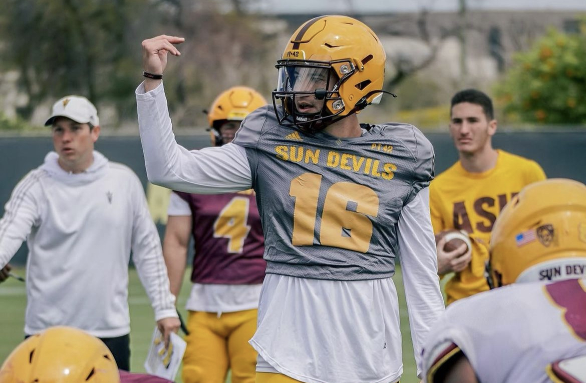 Arizona State athlete Trenton Bourguet