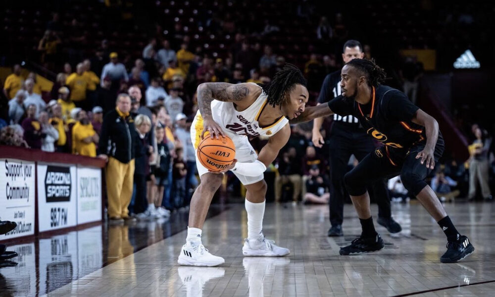 Frankie Collins of Arizona State basketball.