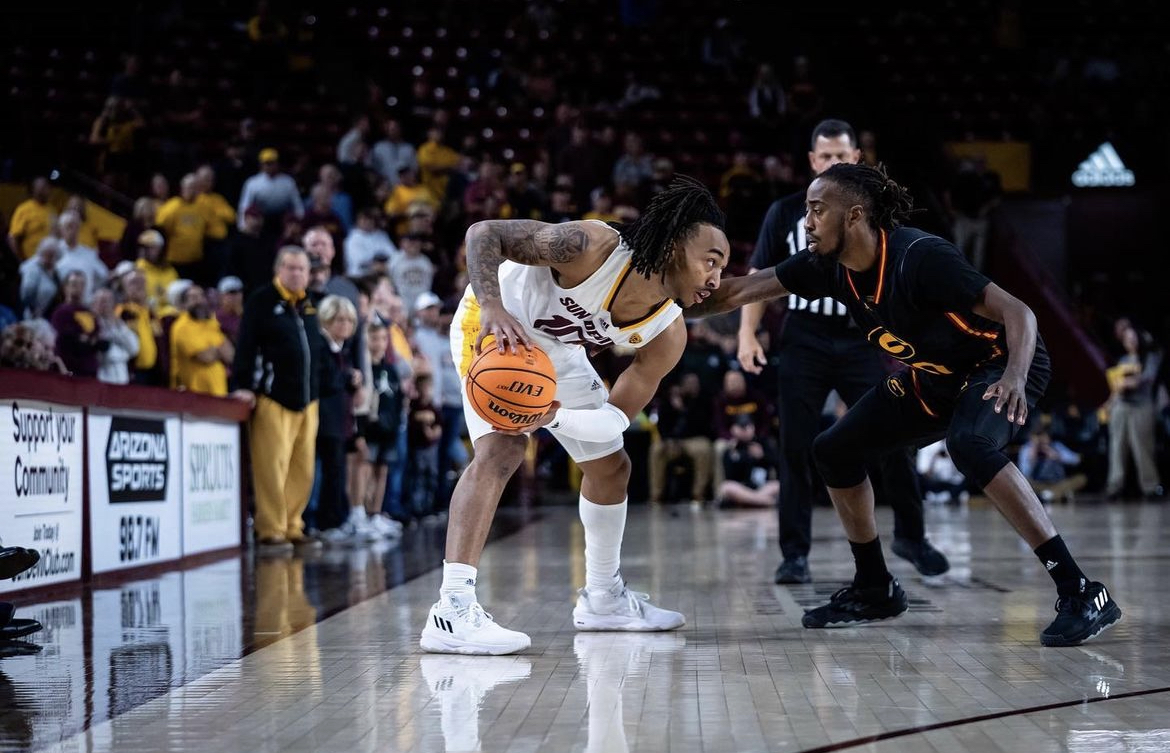 Frankie Collins of Arizona State basketball.