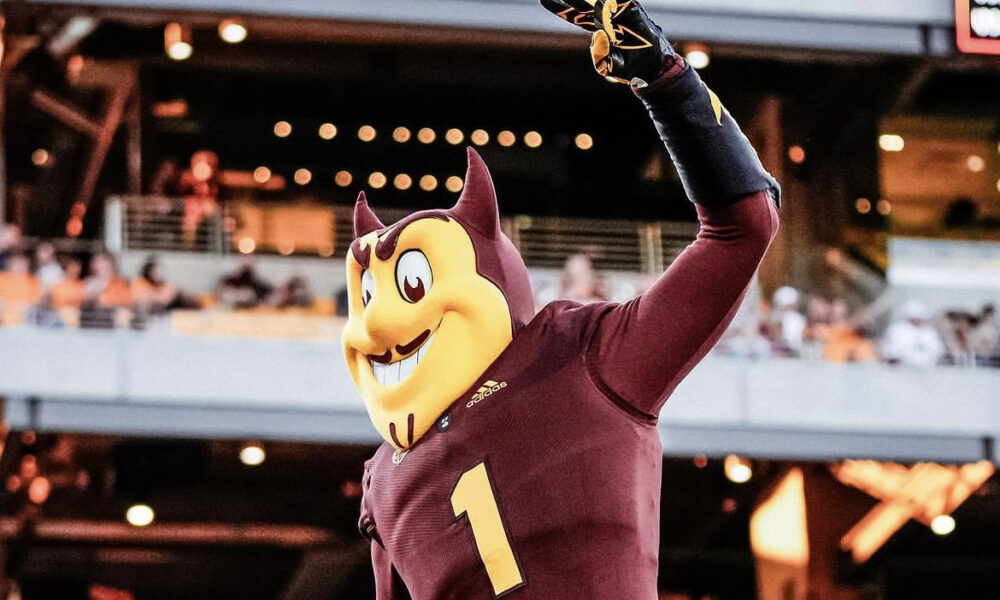 Sparky, the Arizona State athletics mascot.