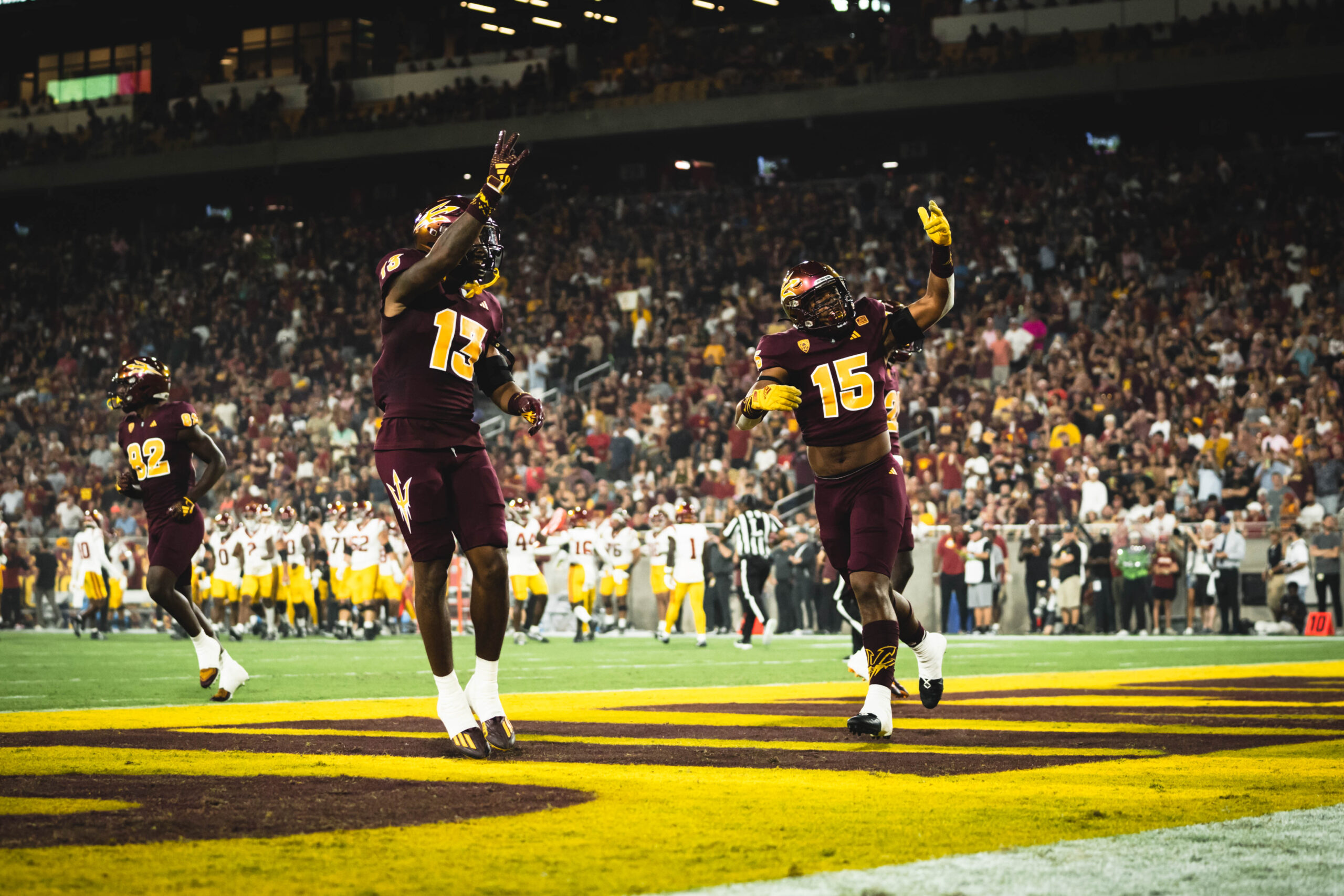 Arizona State before their matchup with USC.