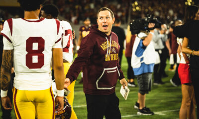 Lincoln Riley spoke highly of Arizona State football head coach Kenny Dillingham.