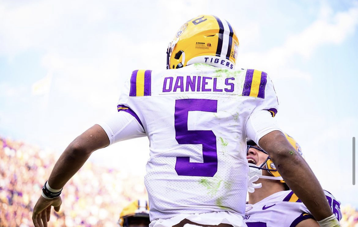 Jayden Daniels will open up his season in prime time.