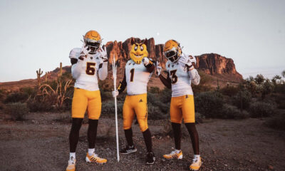 Arizona State's uniforms from last year's game against Oklahoma State