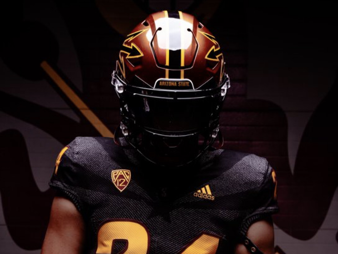 Arizona State's black uniforms for Oklahoma State.