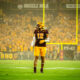 Jalin Conyers lines up for Arizona State football.