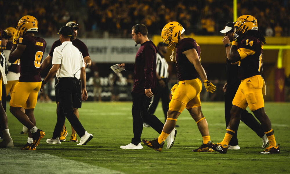 Arizona State football coach Kenny Dillingham