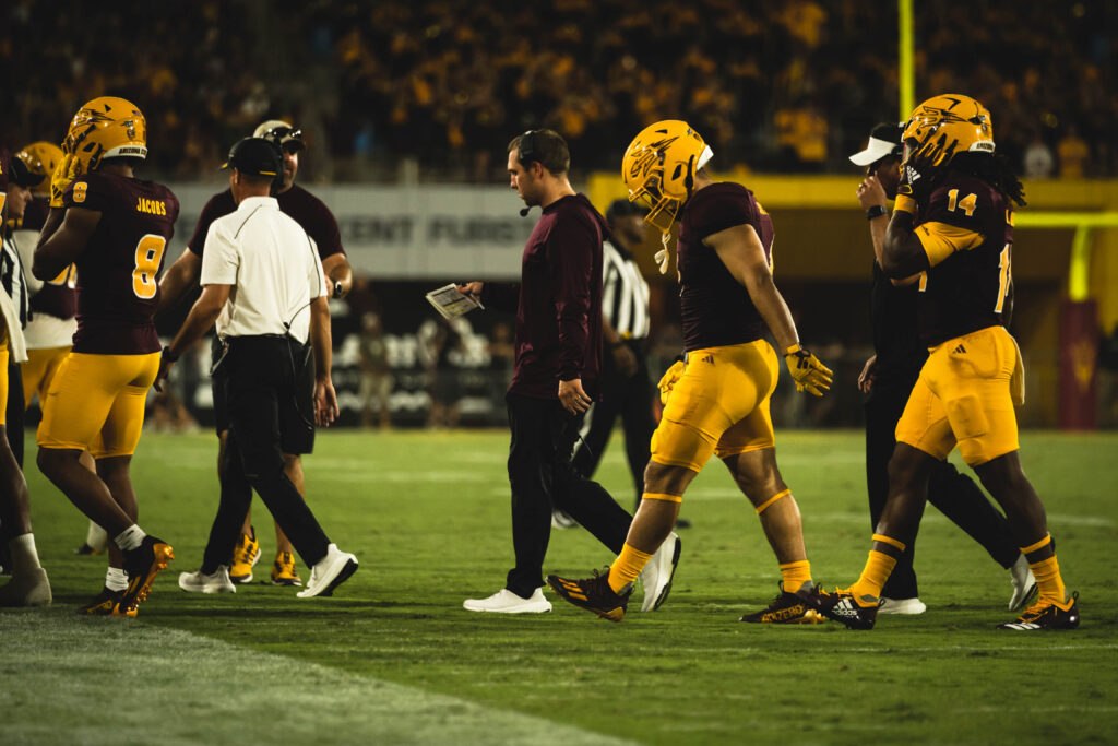 Arizona State football coach Kenny Dillingham