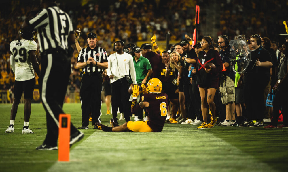 Arizona State football falls to Colorado.