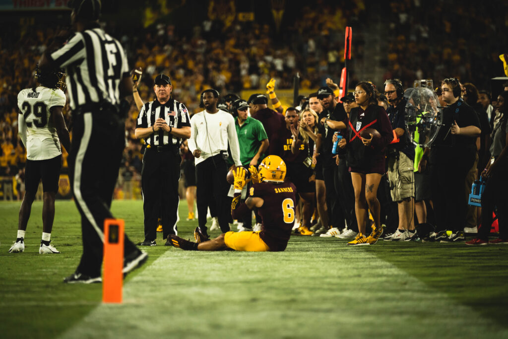 Arizona State football falls to Colorado.