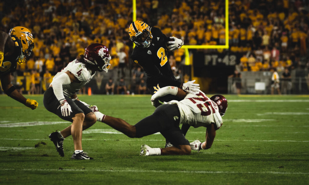 Arizona State's physicality will be tested on Saturday.