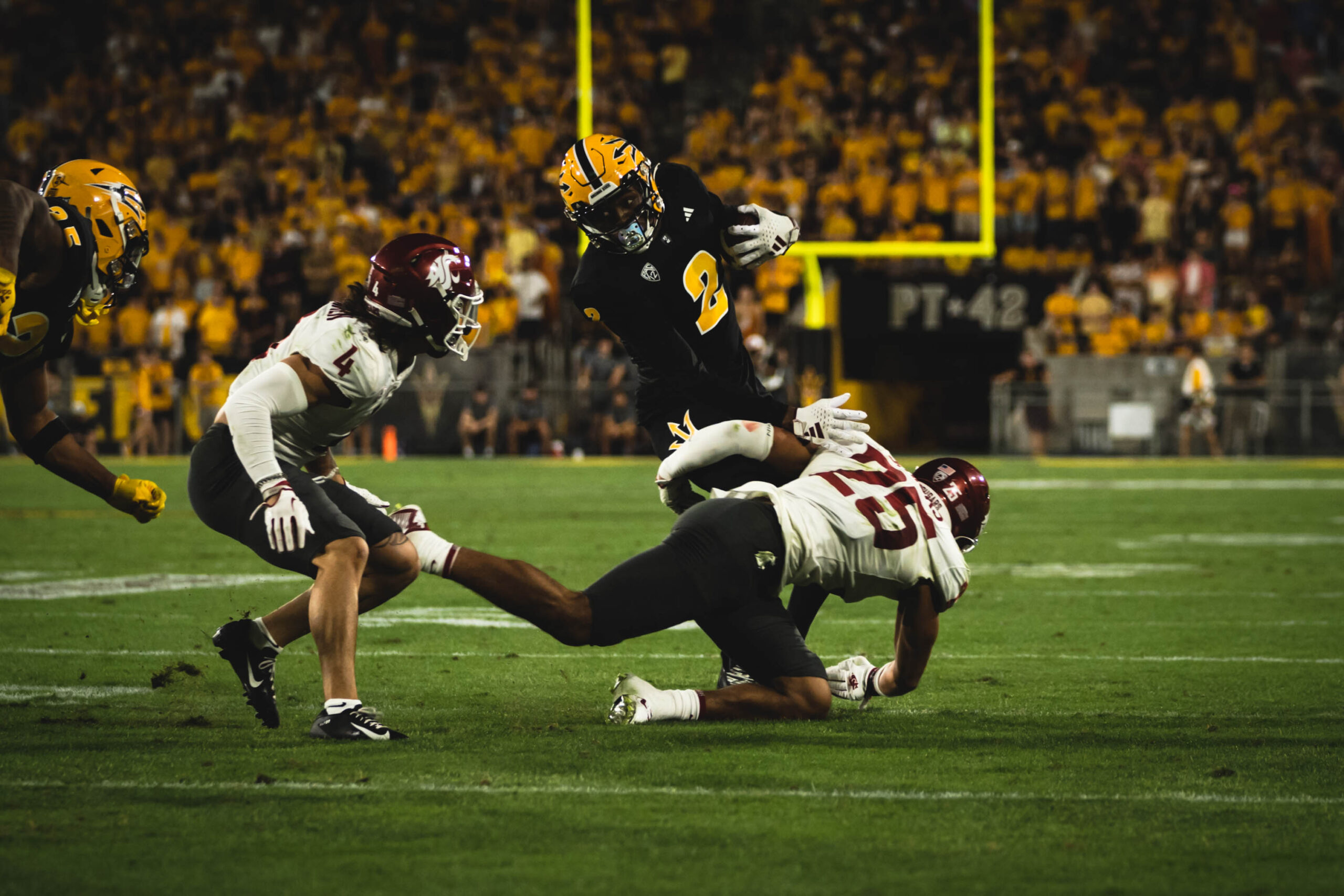 Arizona State's physicality will be tested on Saturday.