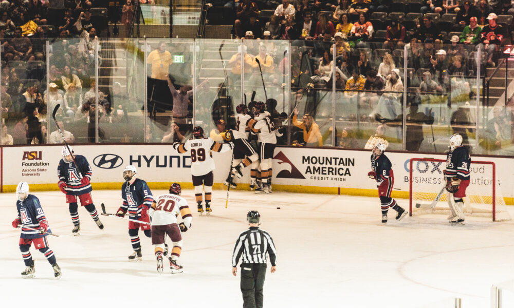 Arizona State hockey dominated Arizona.