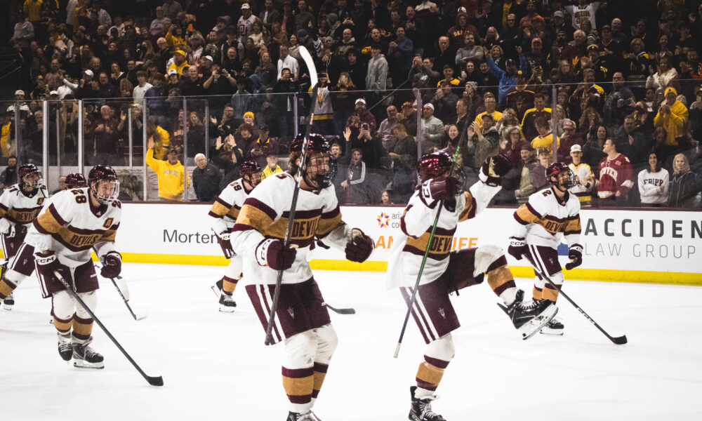 Sun Devil hockey got the win against Denver last night.