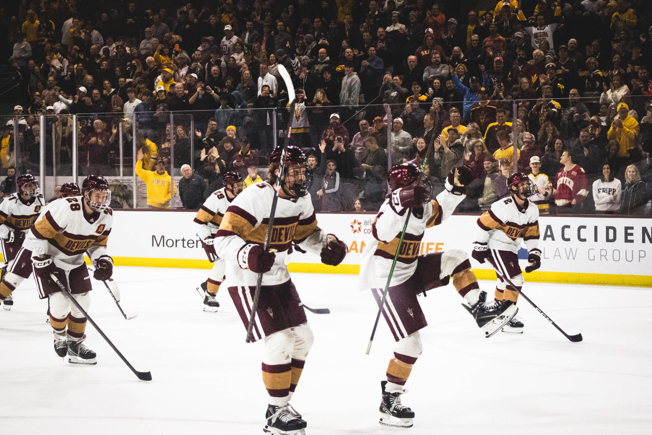 Sun Devil hockey got the win against Denver last night.