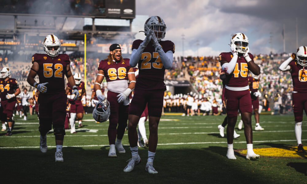 ASU football before Oregon.