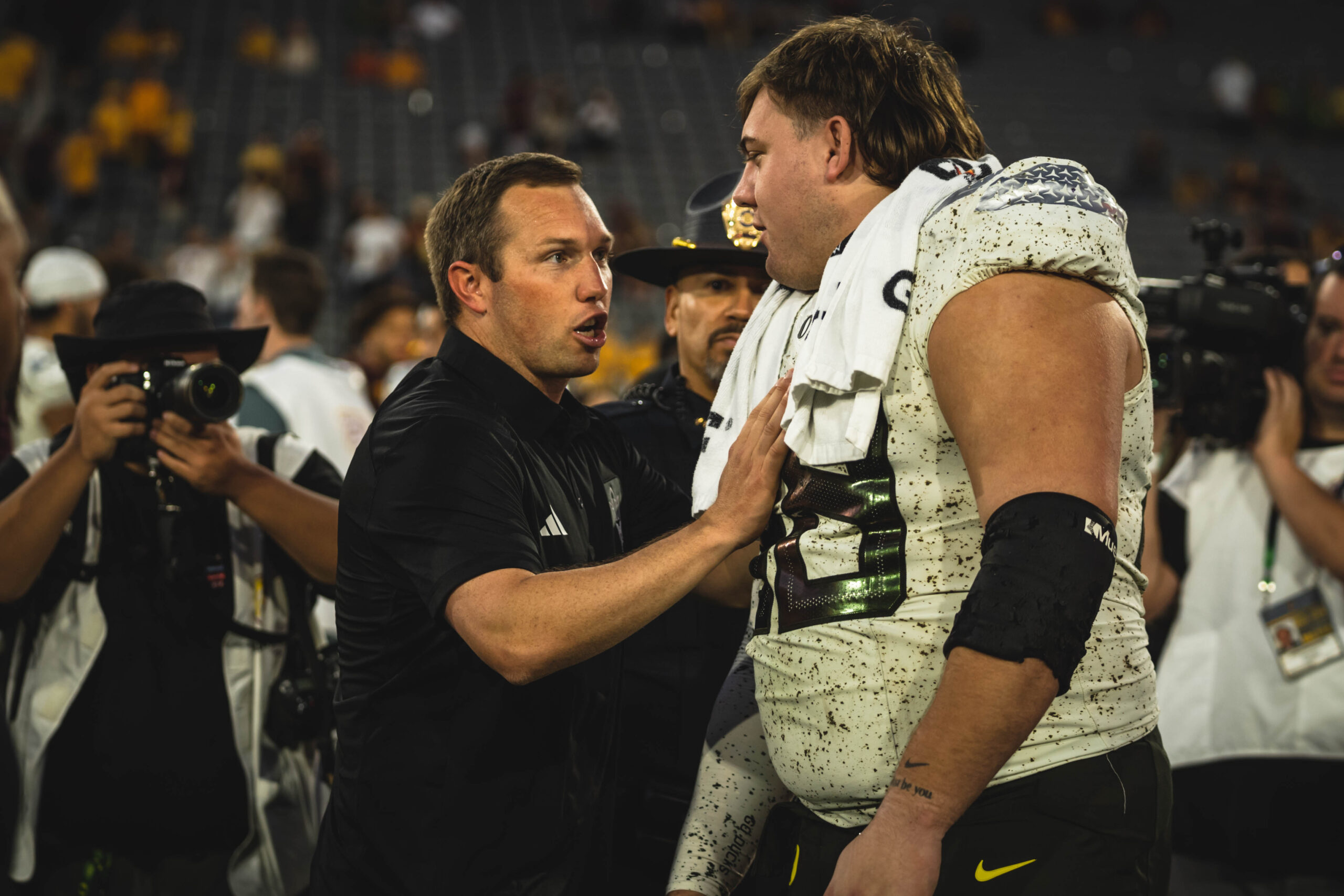 Kenny Dillingham after Oregon game.