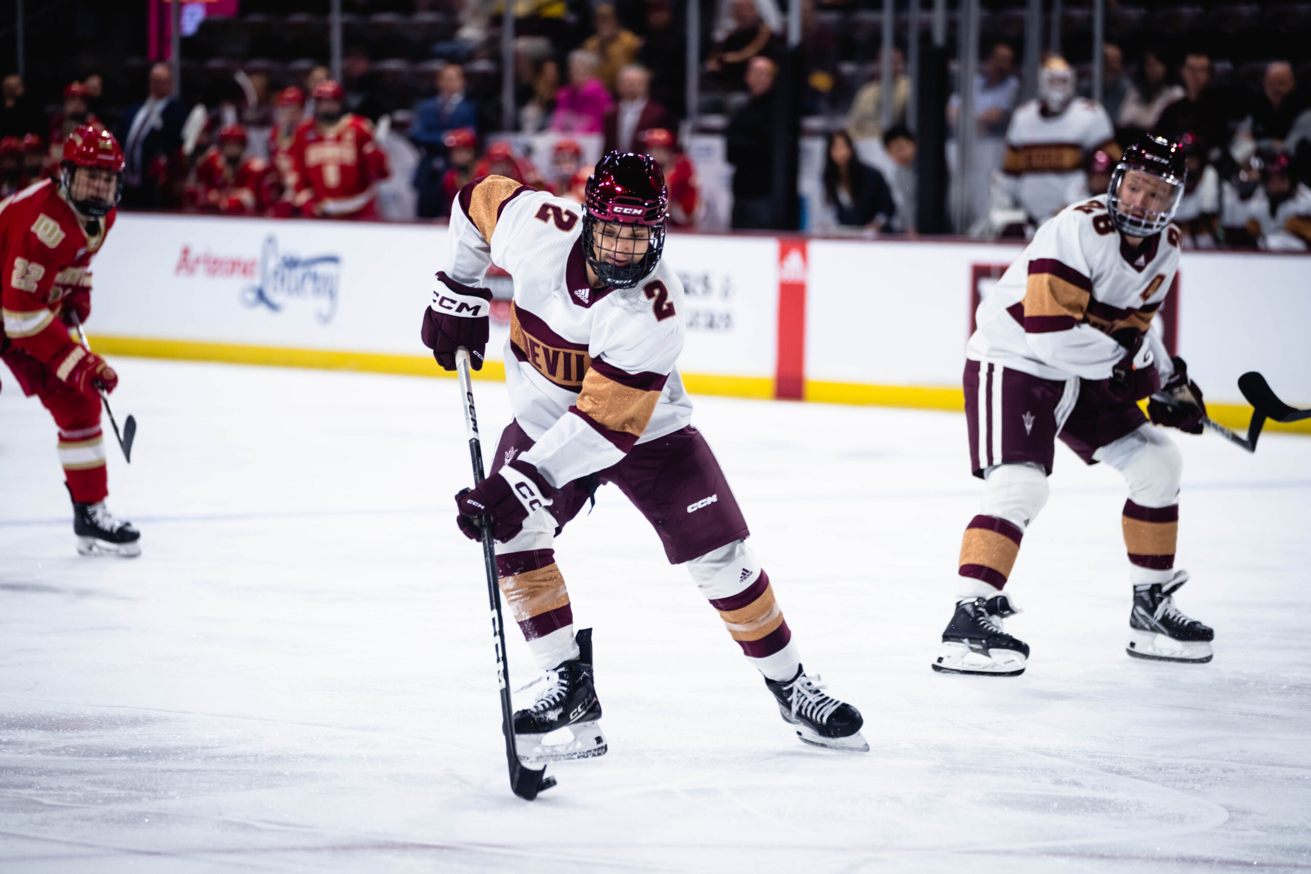 Arizona State hockey beat Providence.