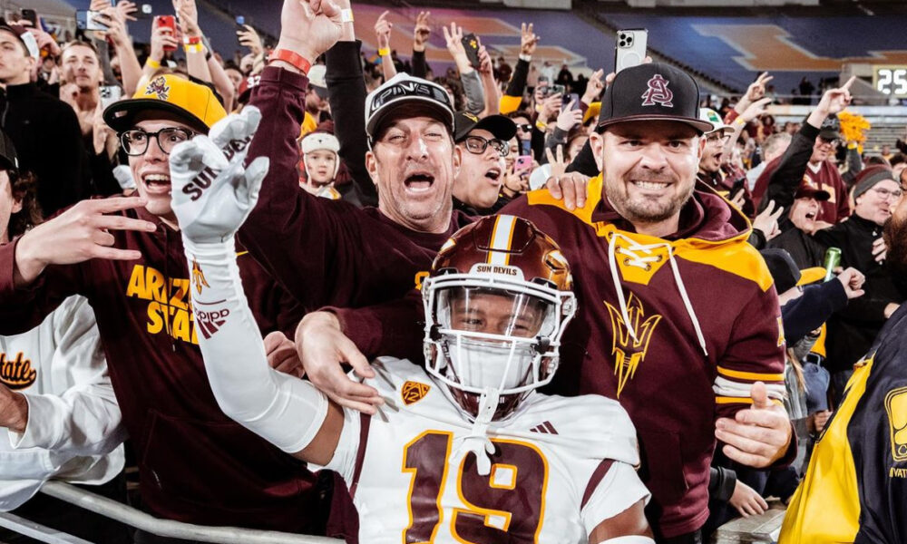 Arizona State football secured their first road victory of the season last night.