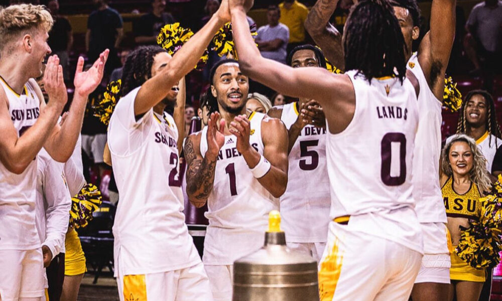 Frankie Collins led the charge for Arizona State basketball.