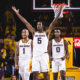 Jamiya Neal hypes up the crowd in Arizona State basketball's home opener.