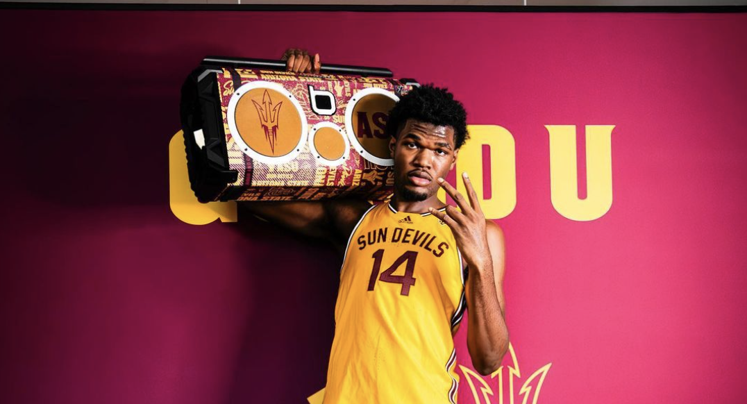 Sammie Yeanay on his Arizona State basketball visit.