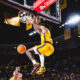 Braelon Green with a dunk against Sam Houston State.