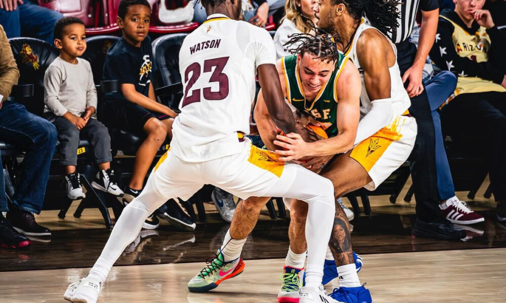 Arizona State basketball takes on SMU this evening.