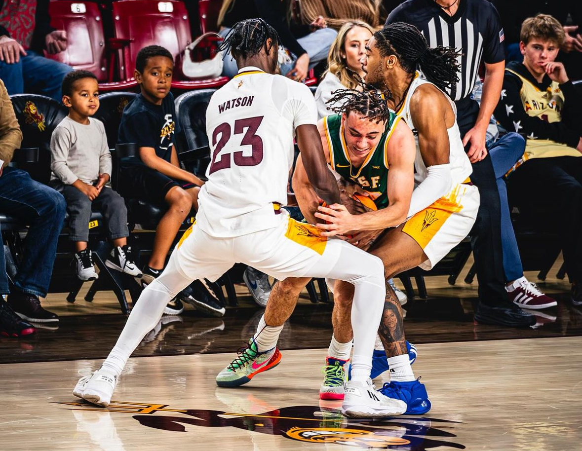 Arizona State basketball takes on SMU this evening.