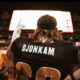 Former Arizona State football player James Djonkam is entering the transfer portal.