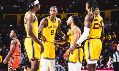 Arizona State basketball against Sam Houston State.