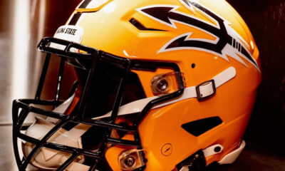 ASU football helmet.