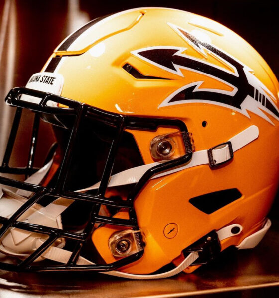 ASU football helmet.