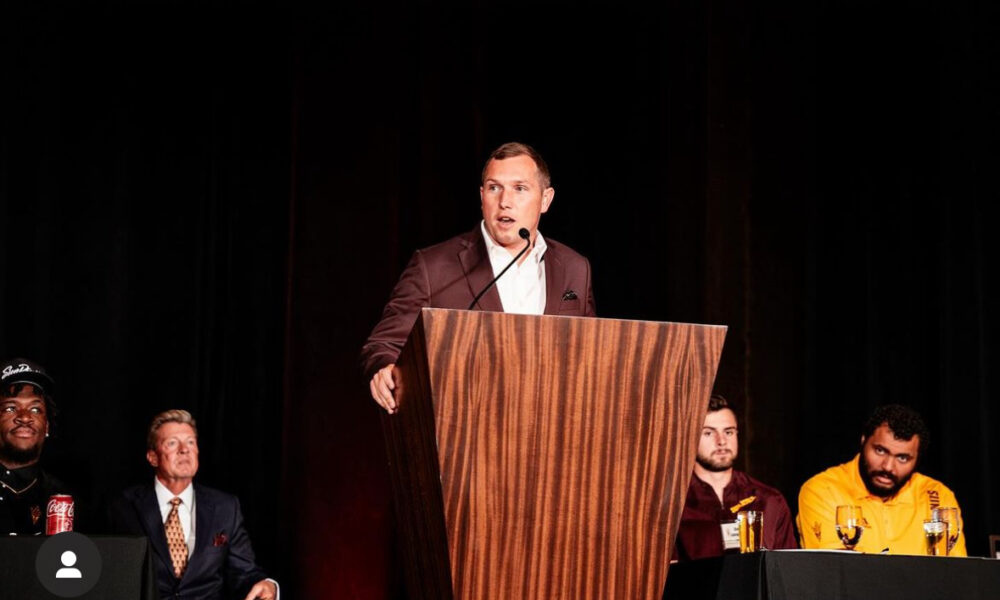 Arizona State head coach Kenny Dillingham.