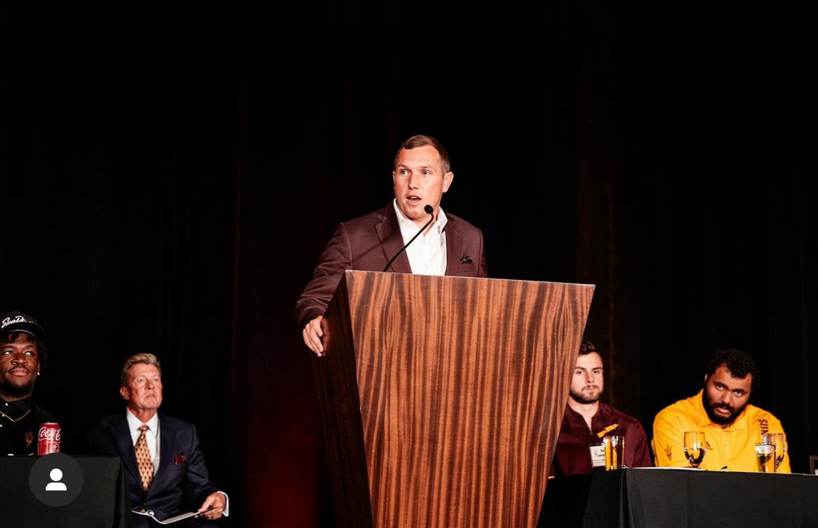 Arizona State head coach Kenny Dillingham.