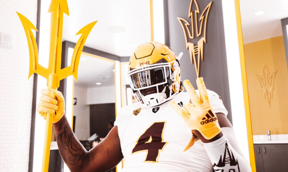 Arizona State football added a DL transfer.