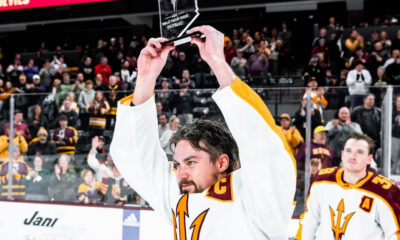 Sun Devil hockey added another trophy.