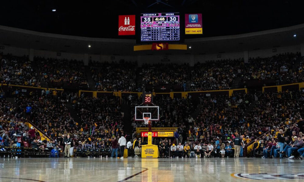 Arizona State basketball hosts UCLA.