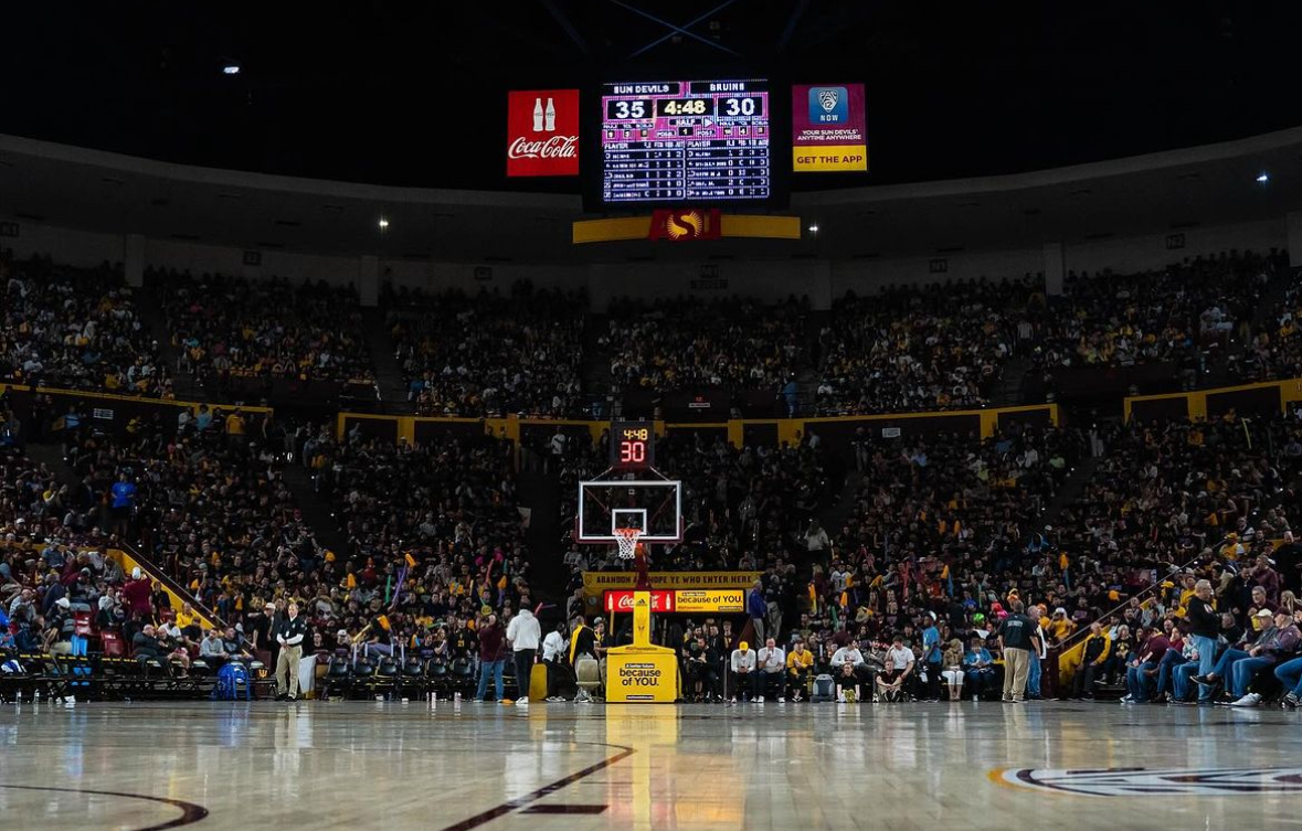 Arizona State basketball hosts UCLA.