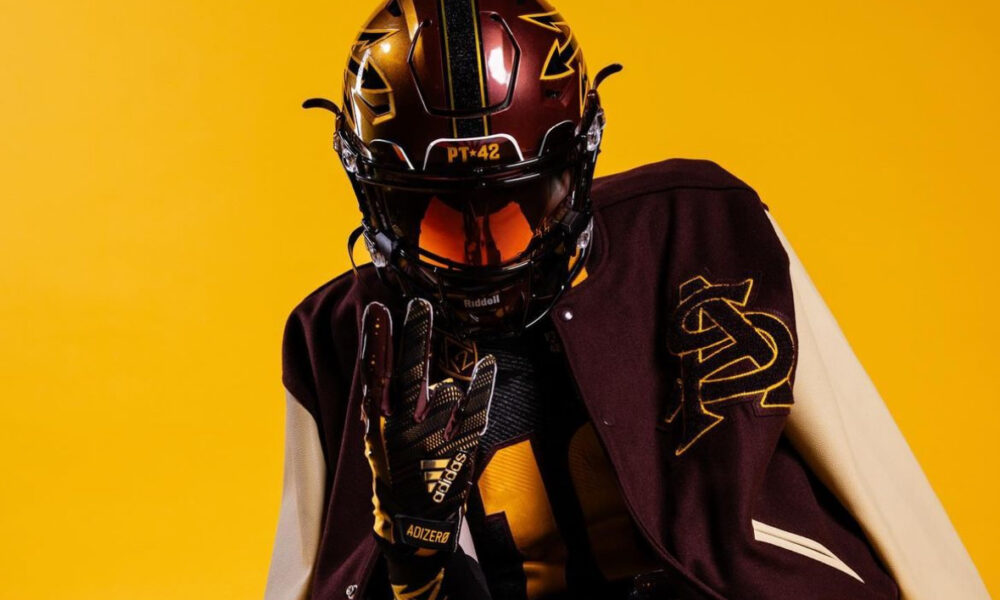 ASU football hosted Cooper Perry for an unofficial visit.