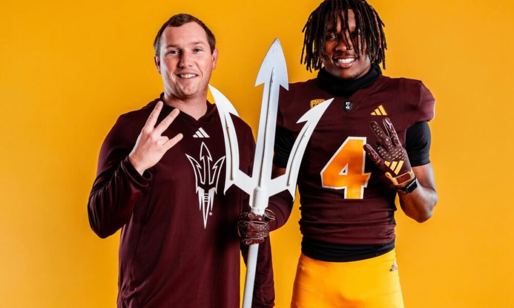 Rylon Dillard-Allen on his official visit with Arizona State football.