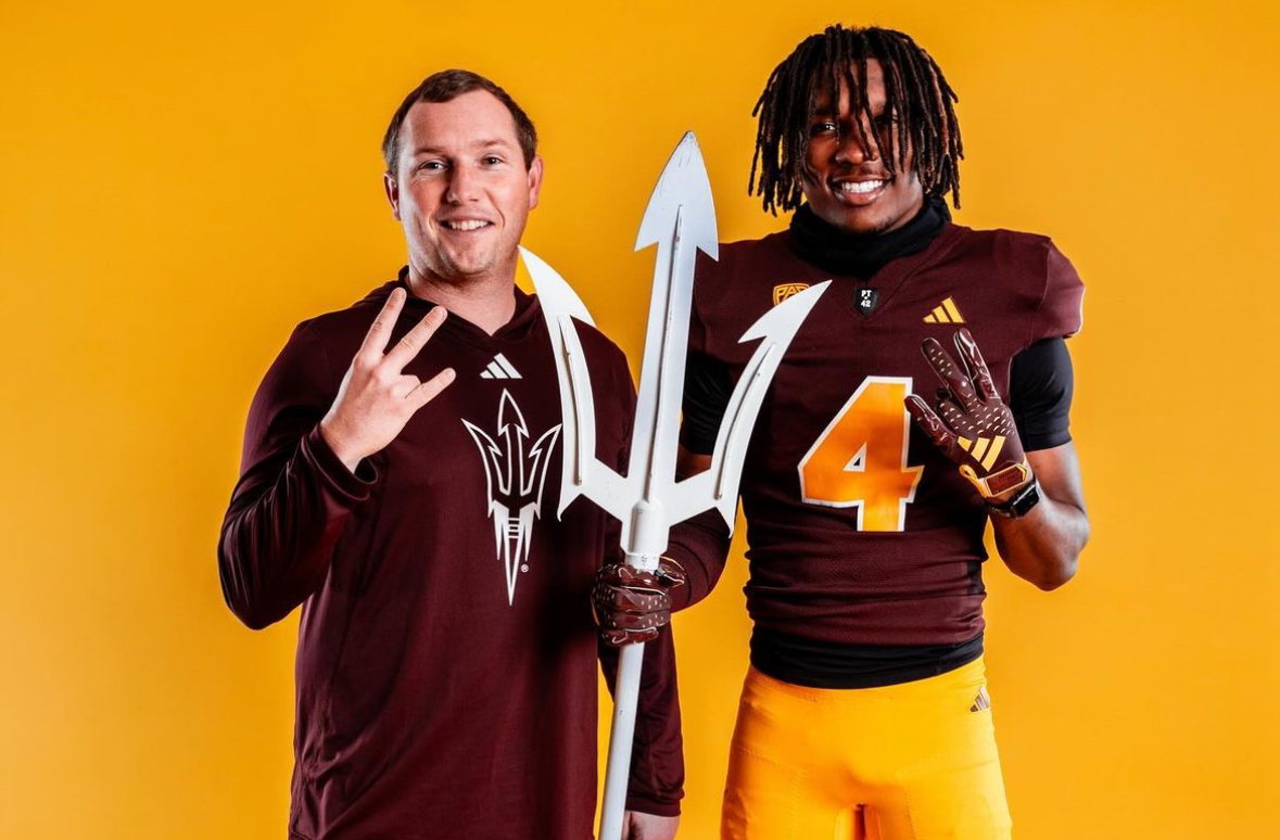 Rylon Dillard-Allen on his official visit with Arizona State football.