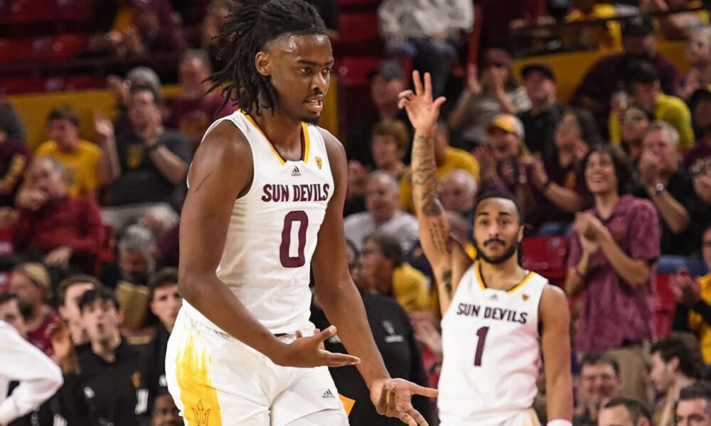 Arizona State basketball hosts Pac-12 opponent Washington State.